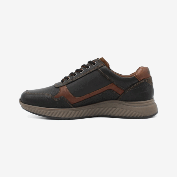 Hatchback black leather