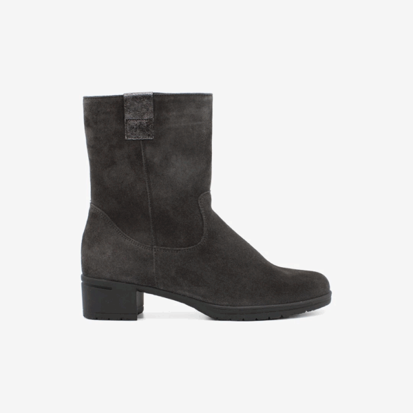 Hip Boot Dunkelbraun-Smoke
