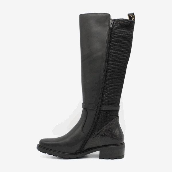 Kinga crust micro croco schwarz